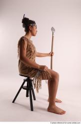 ANISE SITTING POSE WITH SPEAR 2